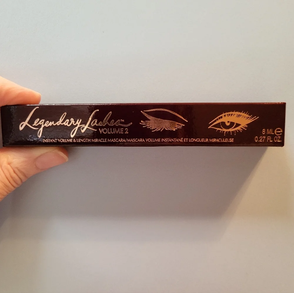 Charlotte Tilbury Legendary Lashes Volume 2 Mascara: Black Vinyl, .27oz, NIB